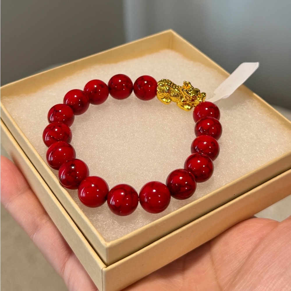 24K Gold Plated Piyao Good luck Bracelet